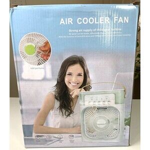Rohs CE Air Cooler Personal Fan Third Gear Turbine Type C Power 10W Open Box